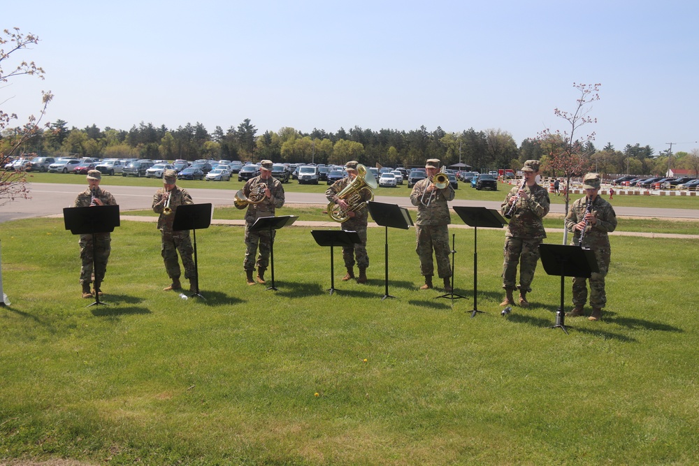 Army Reserve's 204th Army Band performs during 2023 Fort McCoy Armed Forces Day Open House