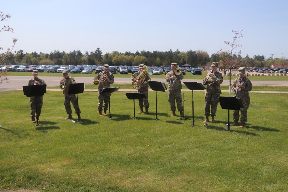 Army Reserve's 204th Army Band performs during 2023 Fort McCoy Armed Forces Day Open House