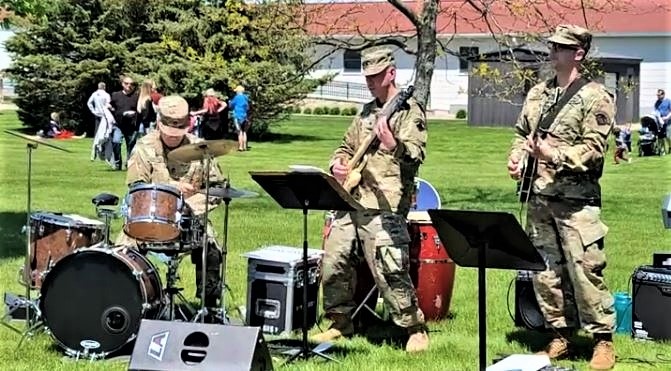 Army Reserve's 204th Army Band performs during 2023 Fort McCoy Armed Forces Day Open House