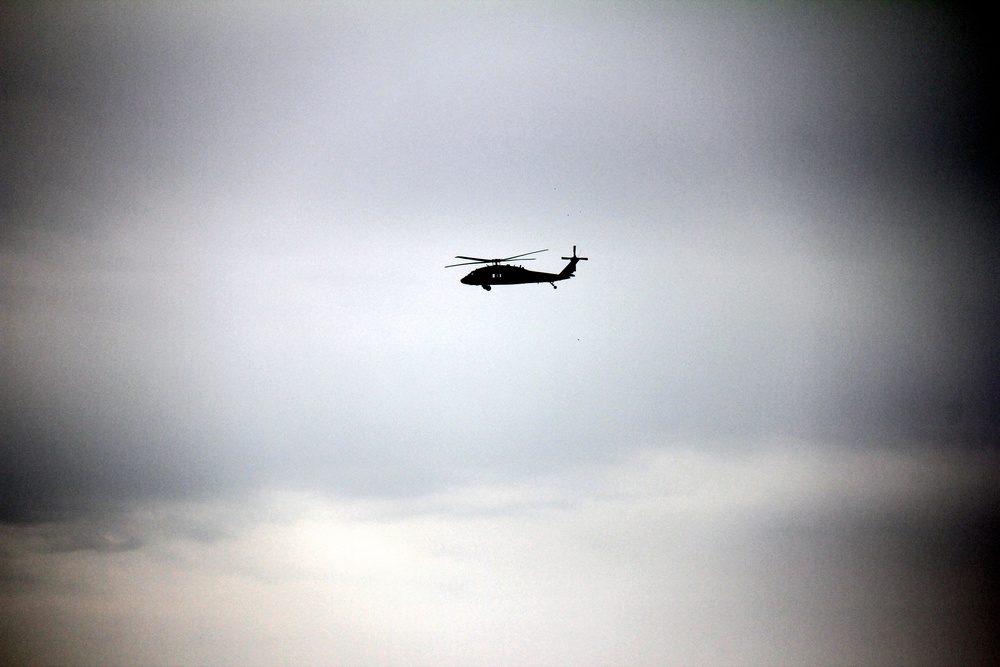 Wisconsin National Guard UH-60 Black Hawk crews hold May 2023 training at Fort McCoy