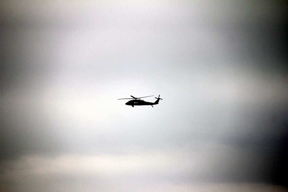 Wisconsin National Guard UH-60 Black Hawk crews hold May 2023 training at Fort McCoy