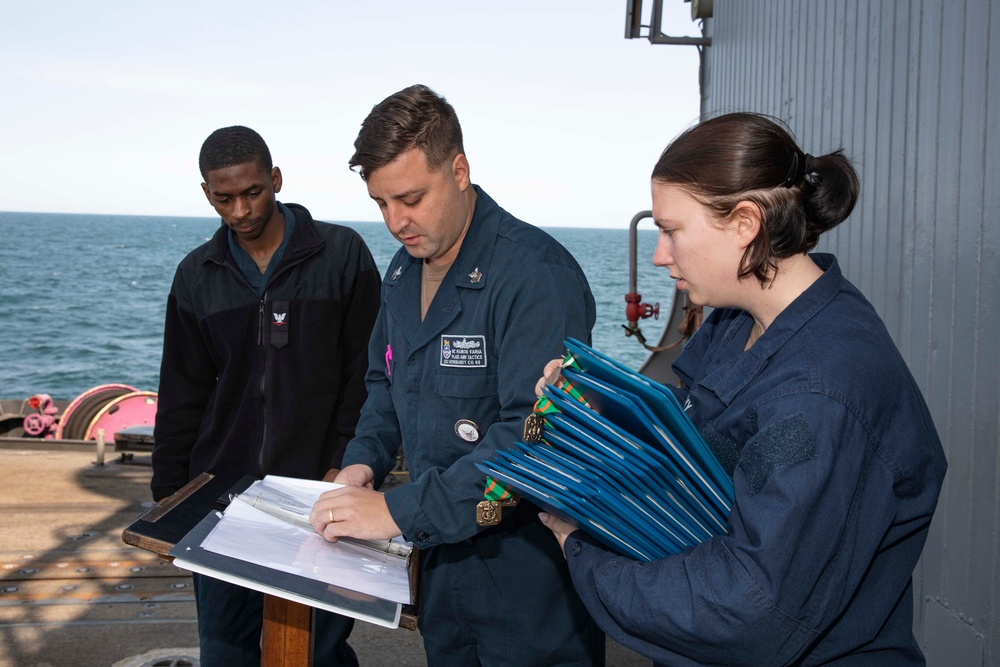 USS Normandy Daily Operations