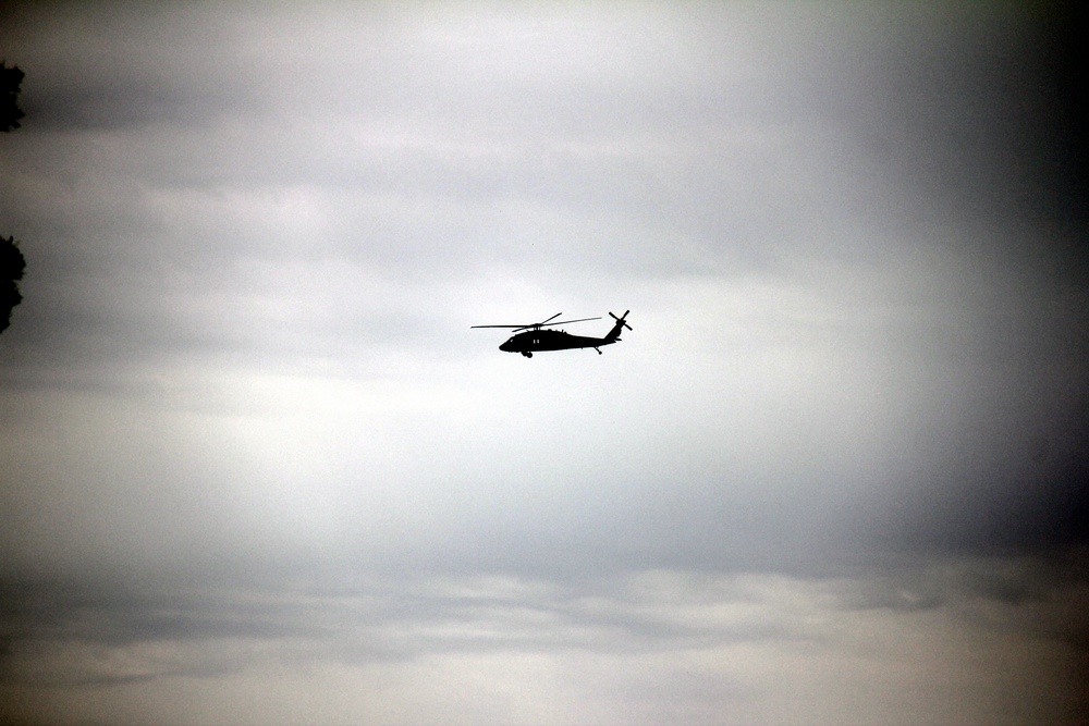 Wisconsin National Guard UH-60 Black Hawk crews hold May 2023 training at Fort McCoy