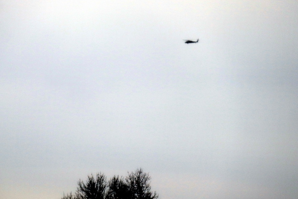 Wisconsin National Guard UH-60 Black Hawk crews hold May 2023 training at Fort McCoy