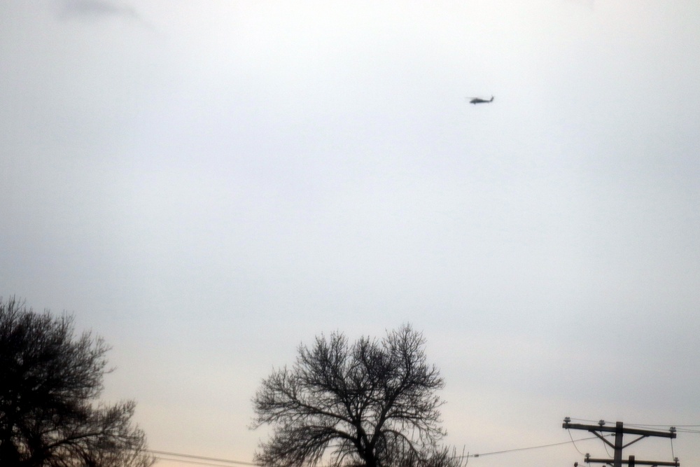 Wisconsin National Guard UH-60 Black Hawk crews hold May 2023 training at Fort McCoy