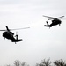 Operation Ouija training with Wisconsin National Guard UH-60 Black Hawks at Fort McCoy