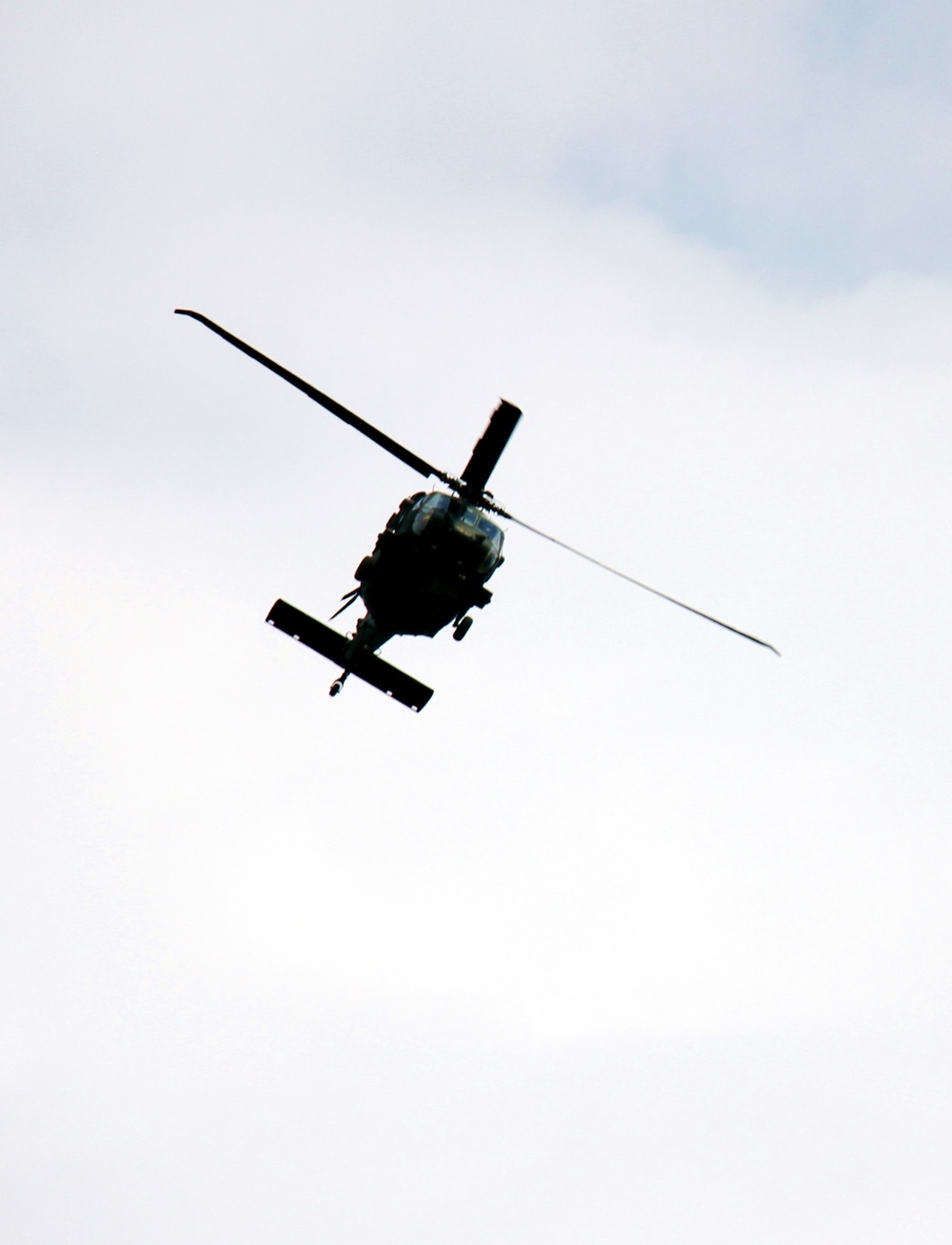 Operation Ouija training with Wisconsin National Guard UH-60 Black Hawks at Fort McCoy