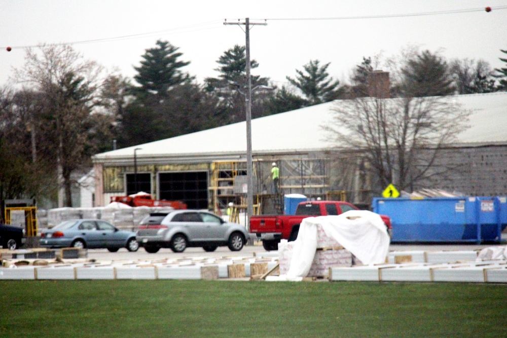 Renovation of Fort McCoy's Rumpel Fitness Center