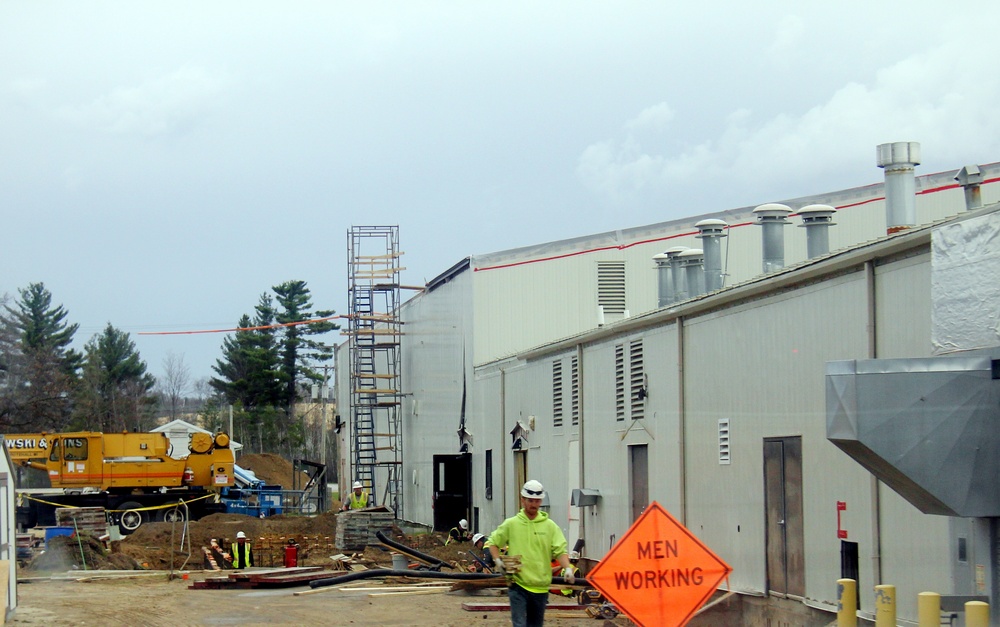 Renovation of Fort McCoy's Rumpel Fitness Center