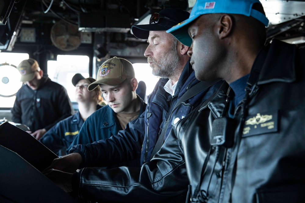 USS Normandy Arrives in Gothenburg, Sweden