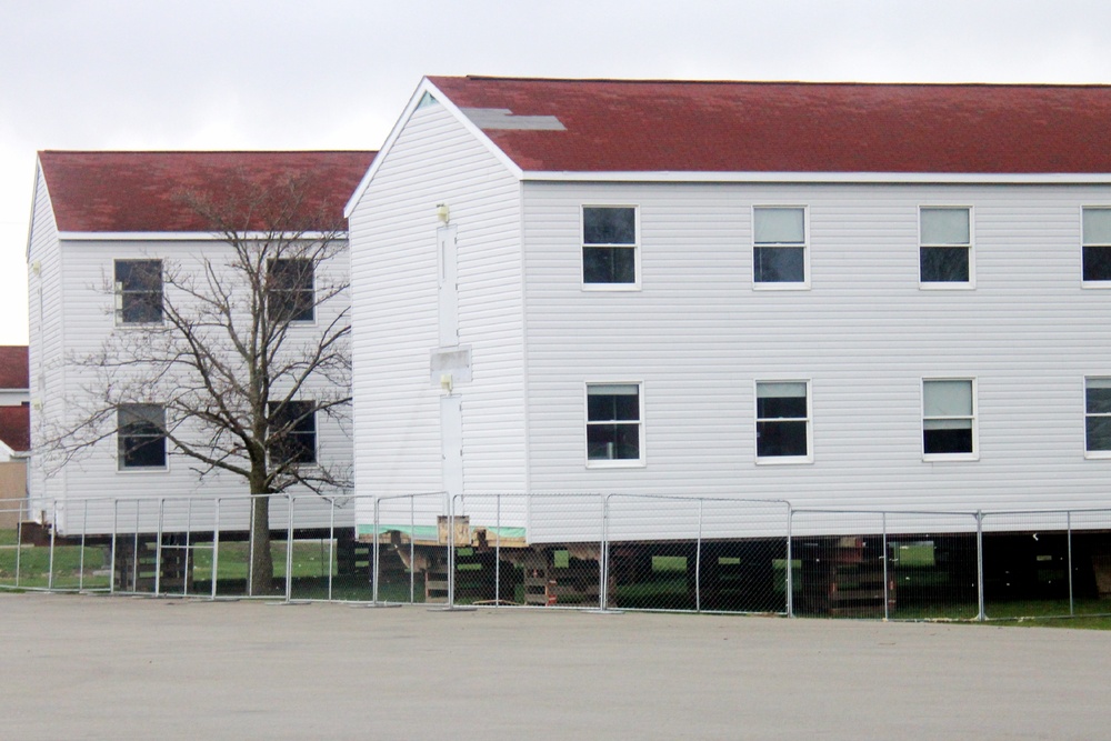 Relocated World War II-era barracks ready for continued work at Fort McCoy