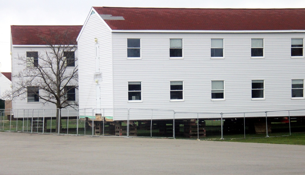 Relocated World War II-era barracks ready for continued work at Fort McCoy