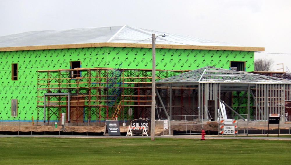 May 2023 construction operations of $11.96 million transient training brigade headquarters at Fort McCoy