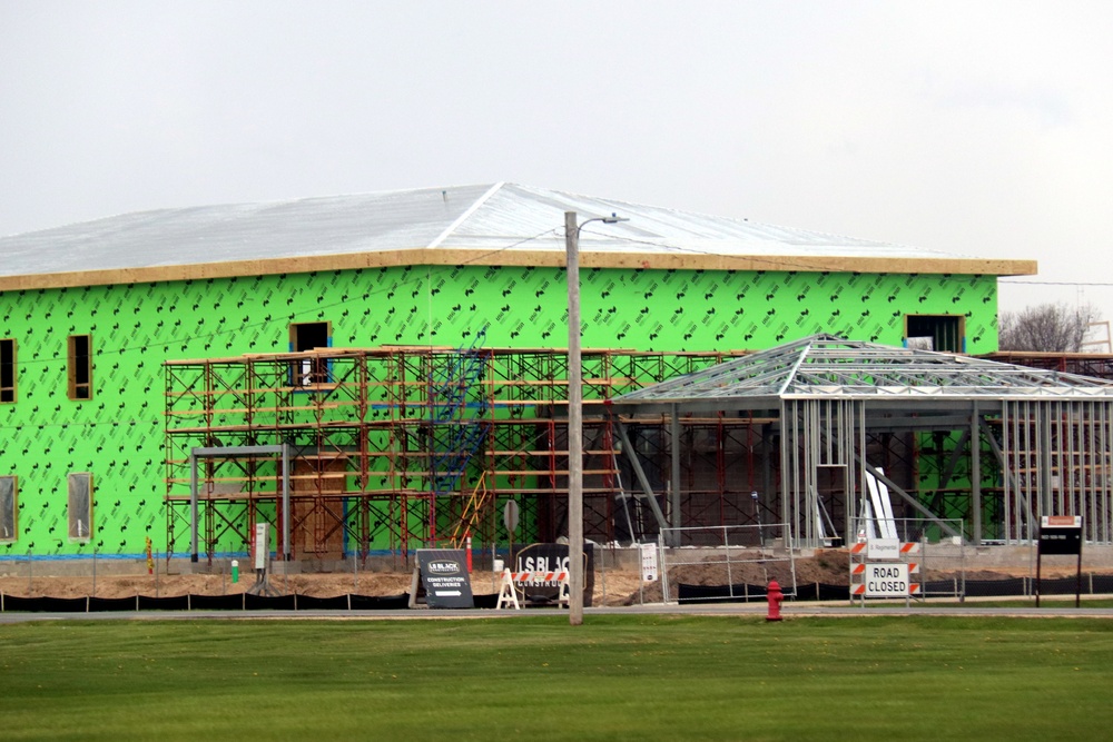 May 2023 construction operations of $11.96 million transient training brigade headquarters at Fort McCoy