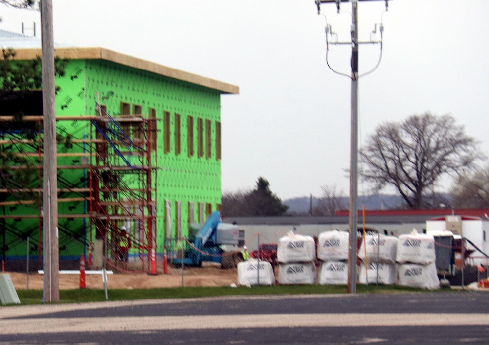 May 2023 construction operations of $11.96 million transient training brigade headquarters at Fort McCoy