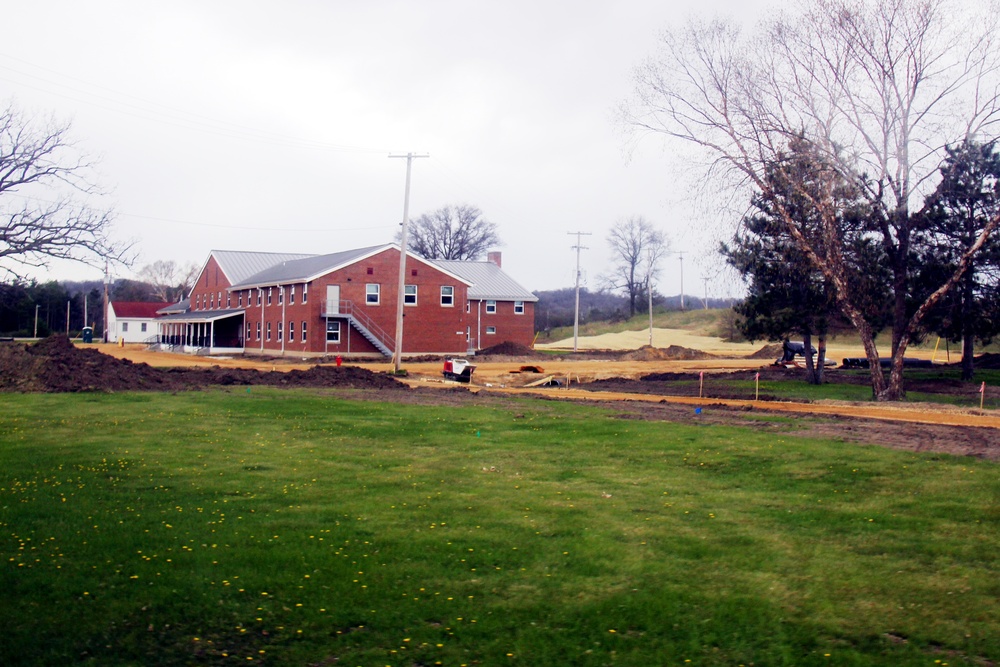Grading project continues at Fort McCoy