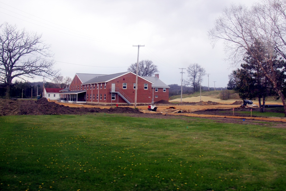 Grading project continues at Fort McCoy