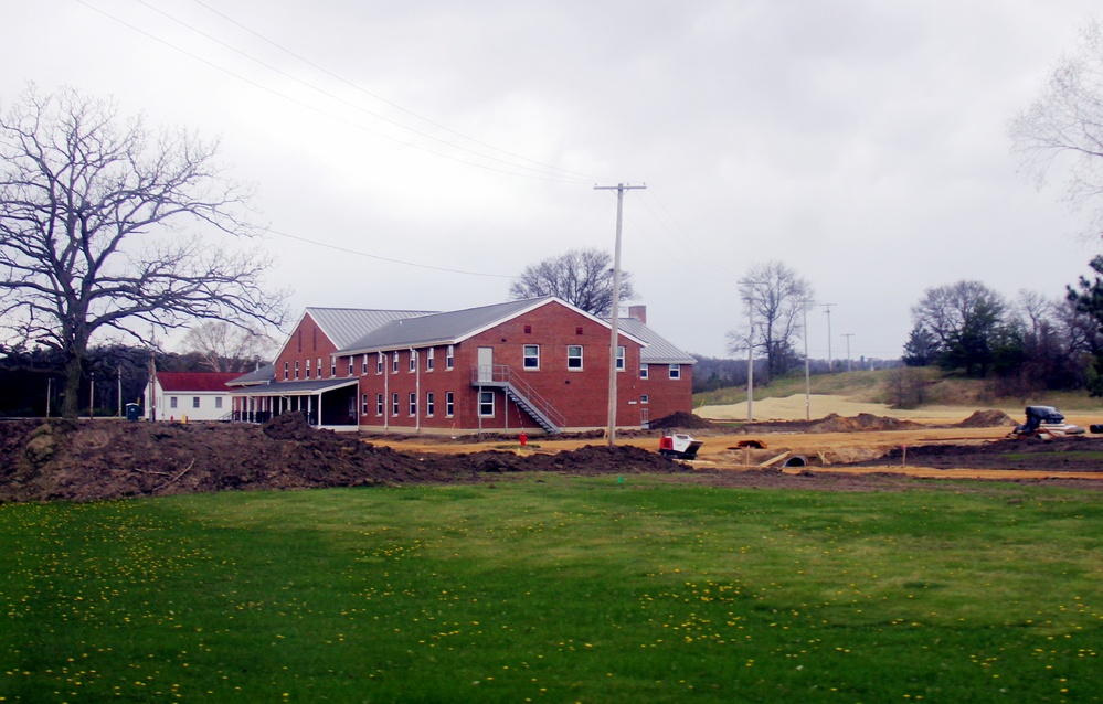 Grading project continues at Fort McCoy
