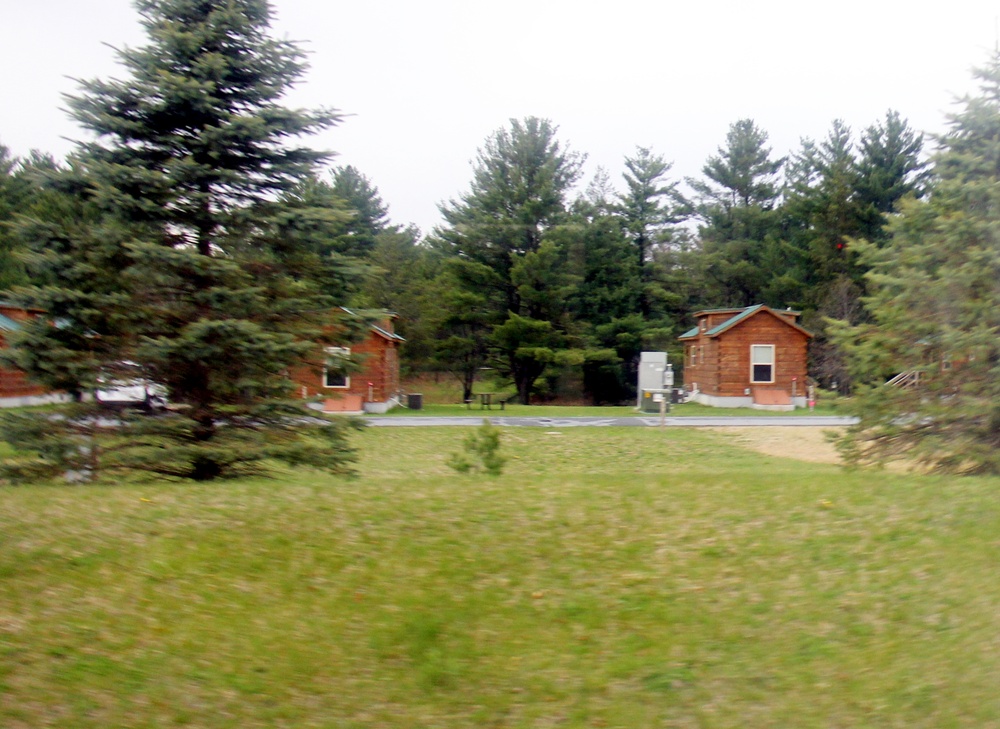 Cabins at Fort McCoy's Pine View Campground