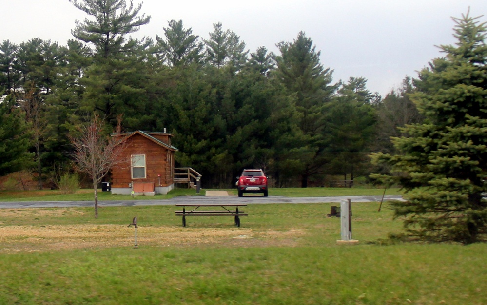 Cabins at Fort McCoy's Pine View Campground