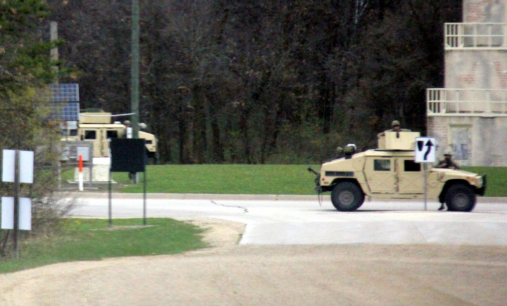 300th Military Police Brigade training operations for Spartan Warrior Exercise IV at Fort McCoy