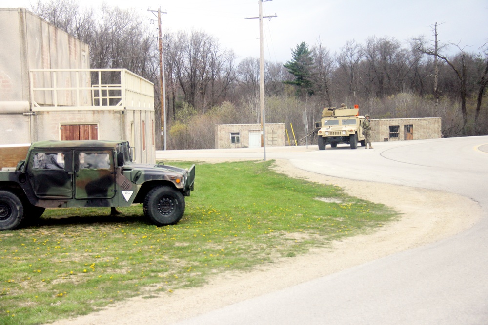 300th Military Police Brigade training operations for Spartan Warrior Exercise IV at Fort McCoy