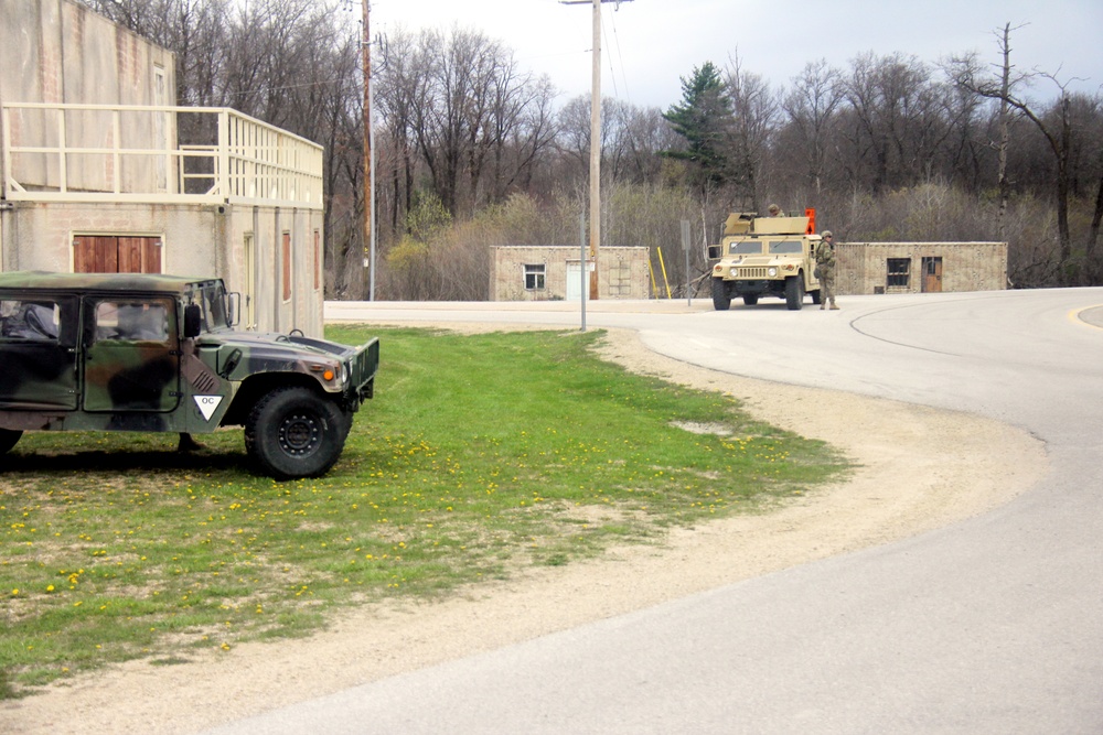 300th Military Police Brigade training operations for Spartan Warrior Exercise IV at Fort McCoy