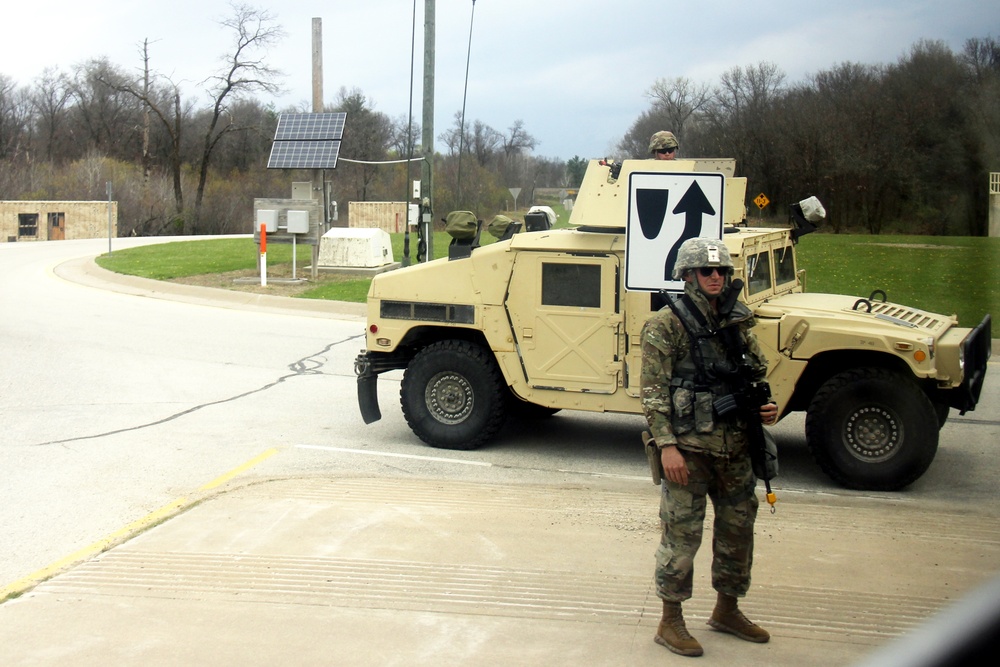 300th Military Police Brigade training operations for Spartan Warrior Exercise IV at Fort McCoy