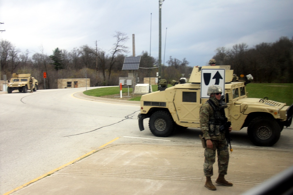 300th Military Police Brigade training operations for Spartan Warrior Exercise IV at Fort McCoy