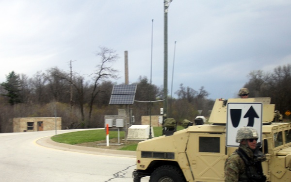 300th Military Police Brigade training operations for Spartan Warrior Exercise IV at Fort McCoy
