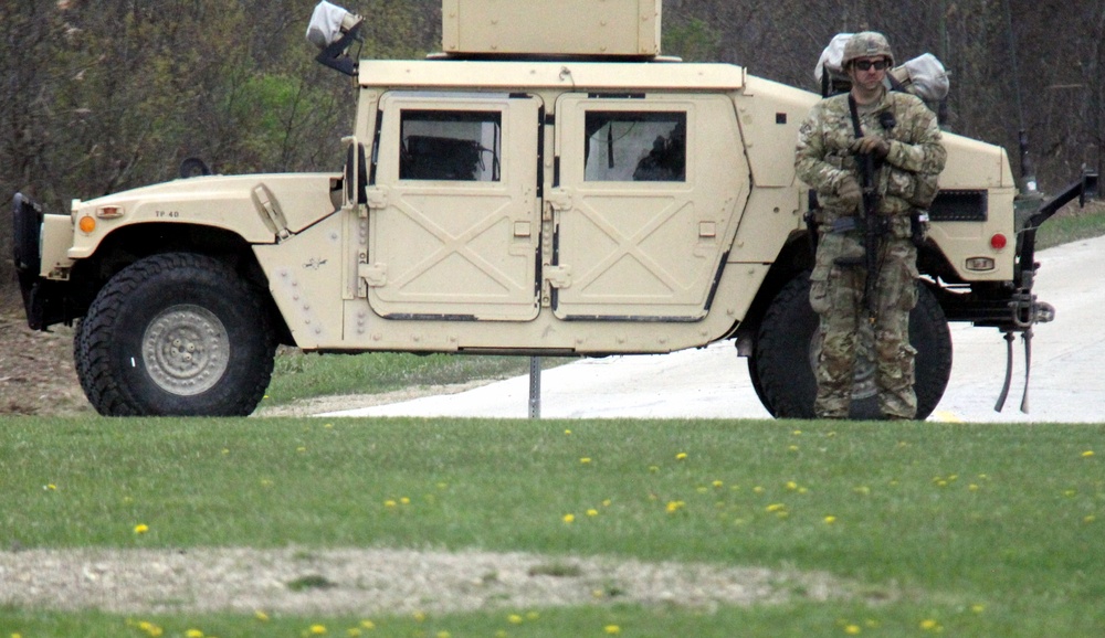 300th Military Police Brigade training operations for Spartan Warrior Exercise IV at Fort McCoy