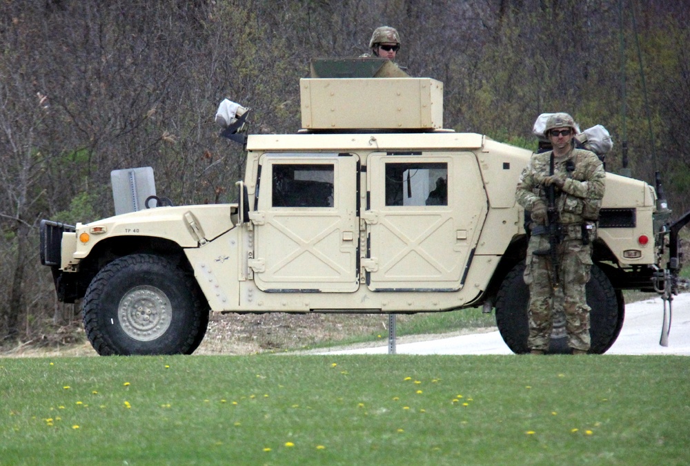 300th Military Police Brigade training operations for Spartan Warrior Exercise IV at Fort McCoy