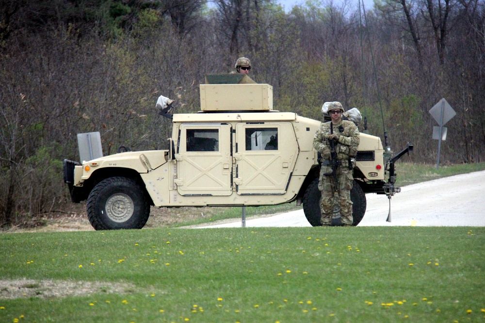 300th Military Police Brigade training operations for Spartan Warrior Exercise IV at Fort McCoy