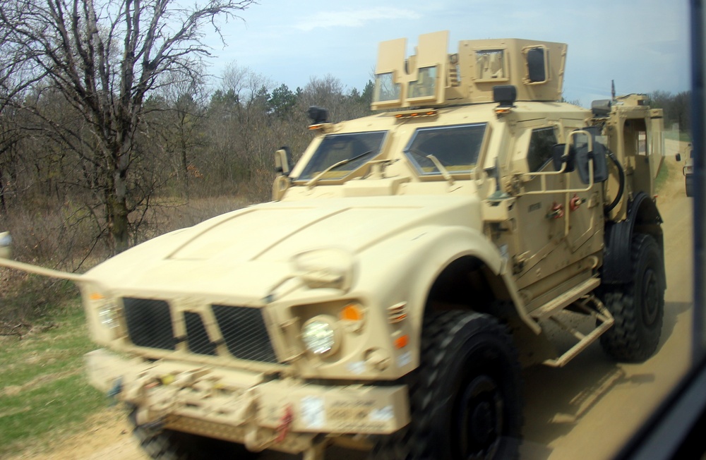 300th Military Police Brigade training operations for Spartan Warrior Exercise IV at Fort McCoy