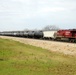 Train moves through Fort McCoy