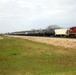 Train moves through Fort McCoy