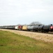 Train moves through Fort McCoy