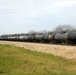 Train moves through Fort McCoy