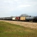 Train moves through Fort McCoy