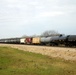 Train moves through Fort McCoy