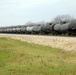 Train moves through Fort McCoy