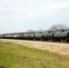 Train moves through Fort McCoy