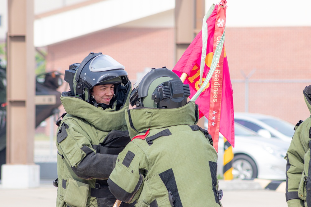 718th Ordnance Company (EOD) – Change of Command