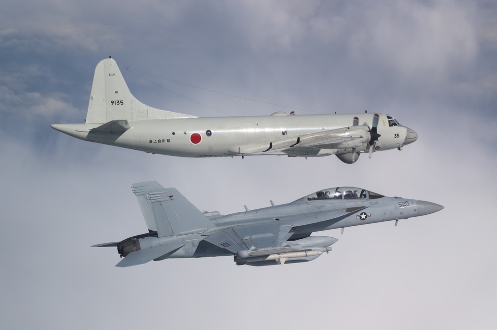 VAQ 135 Conducts Bi-Lateral Exercise with JMSDF