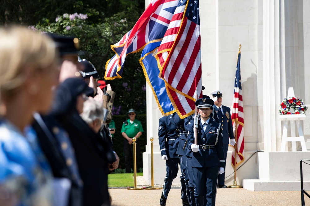 U.S., allied forces pay tribute to the fallen
