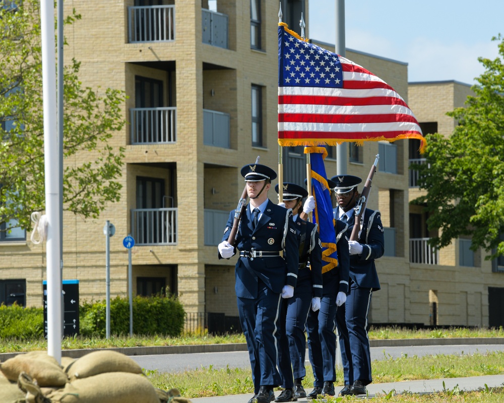 501st Combat Support Wing honors fallen WWII Airmen