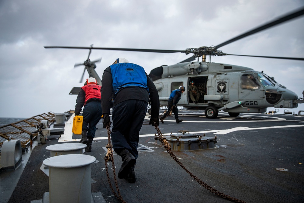 USS Porter Participates in Formidable Shield 2023