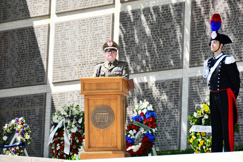 Memorial Day 29 May 2023 - Florence American Cemetery and Memorial