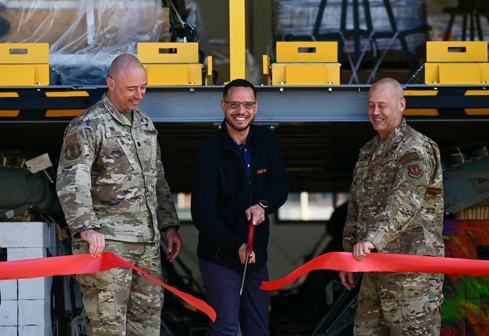 86 LRS unveils new aircrew training cargo dock