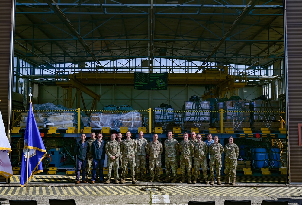 86 LRS unveils new aircrew training cargo dock